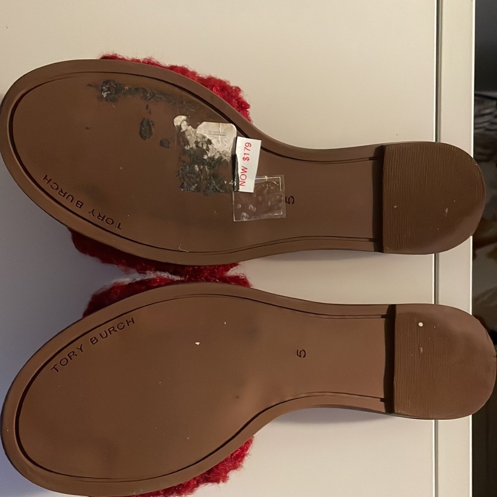 Tory Burch Slides Size 5 - image 3